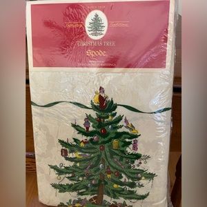 New Spode Christmas Tablecloth